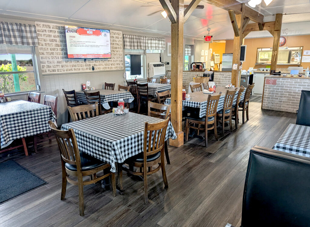 Ed's Forest Grill interior